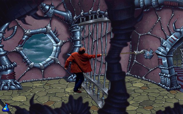 Интересно, как сам Нефариус открывает эти ворота! ToonStruck - Четвертый этаж замка (Замок Нефариуса)