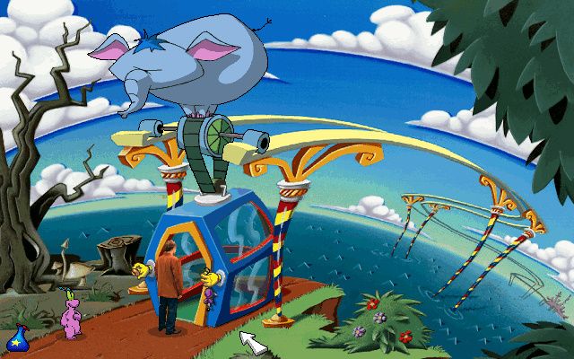 Слон вместо такси ToonStruck - Поляна со слоном (Кутопия)