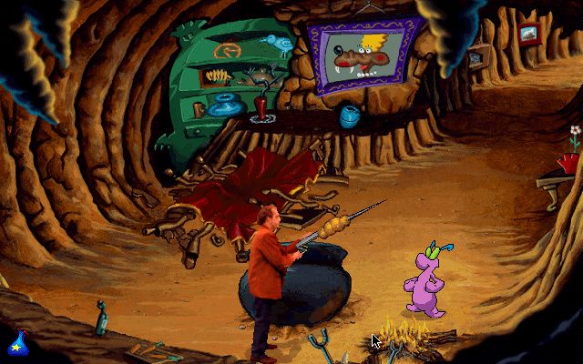 Жарим тесто на вертеле ToonStruck - Берлога волка (Зловения)