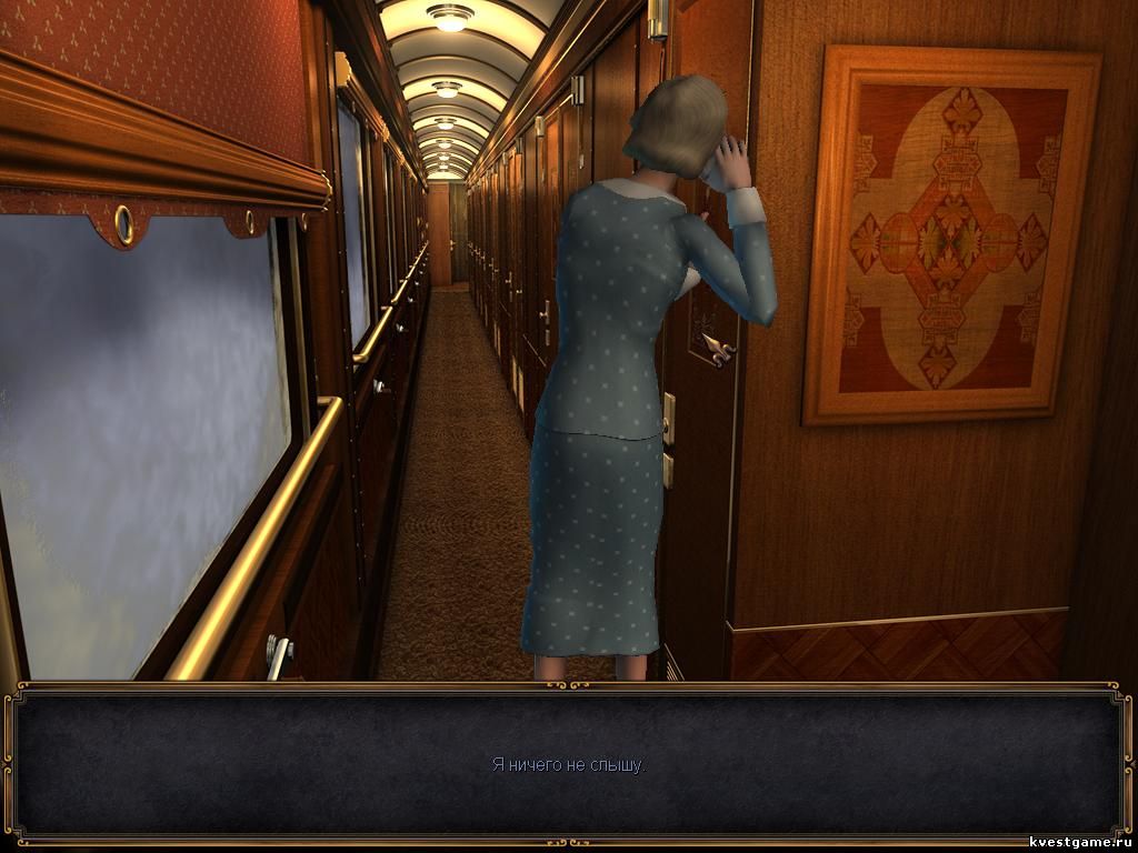 Послушаем о чем говорят пассажиры поезда! квест Agatha Christie: Murder on the Orient Express