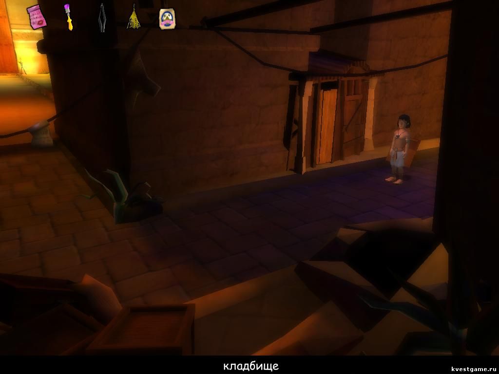 Анк 2. Принц Египта - Дверь на кладбище скриншоты игры Ankh: Heart of Osiris