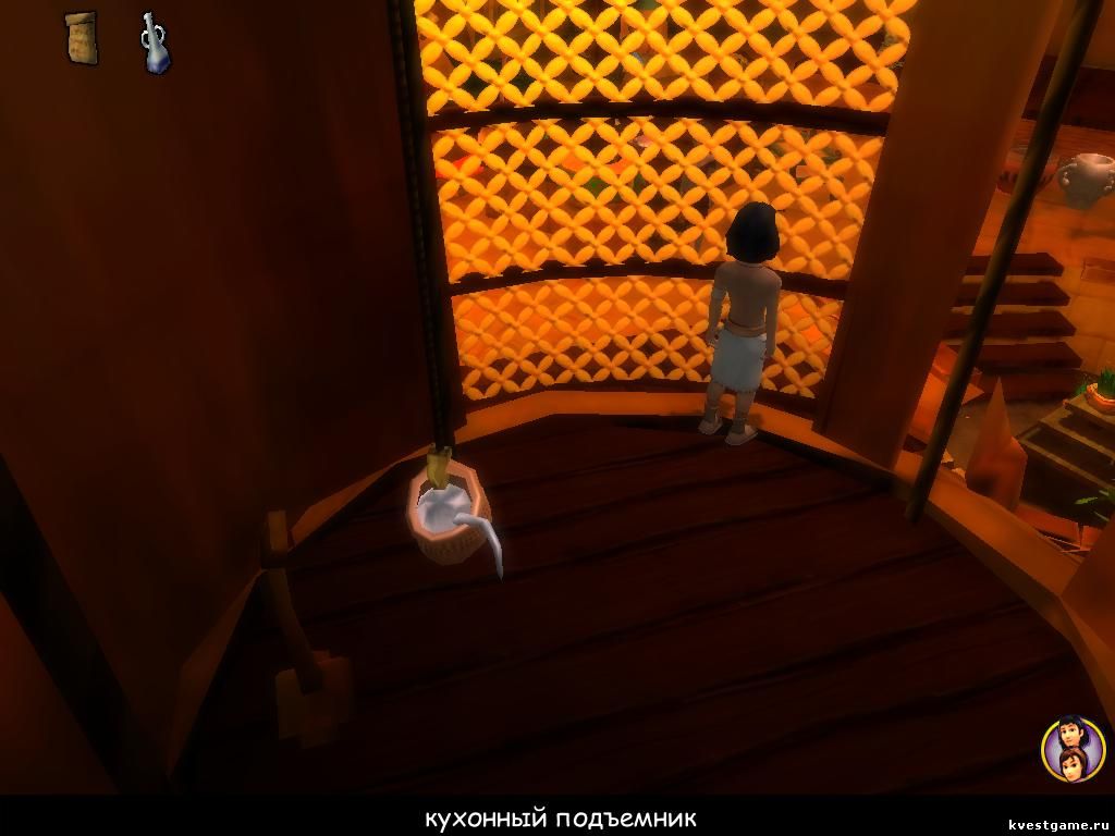 Анк 2. Принц Египта - Выпустим кота на кухню скриншоты игры Ankh: Heart of Osiris