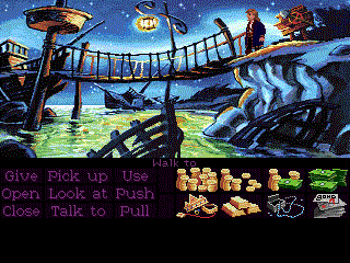 Фрагмент игры Monkey Island