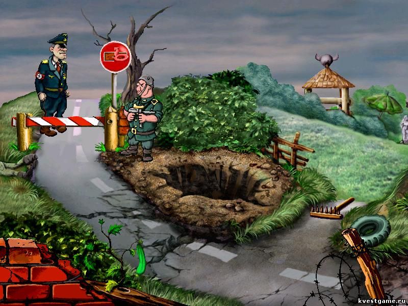 Штырлиц: операция «БЮСТ» - Начало игры скриншоты из игры Штырлиц