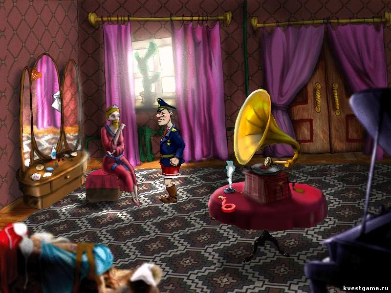 Штырлиц 3: Агент СССР - Женщина с бородой скриншоты из игры Штырлиц 2