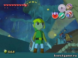 Скриншот игры The Legend of Zelda