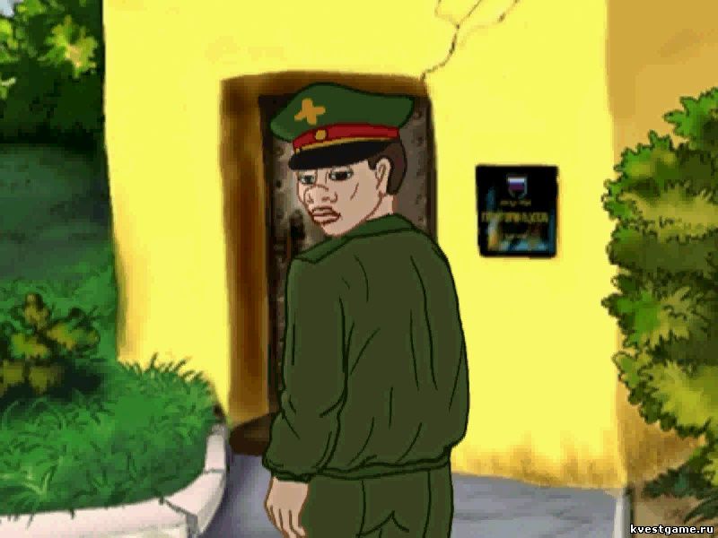 Деткин наказал прапорщика (ДМБ 3 (ролик из игры))