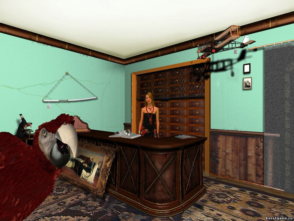 Интерьер комиссионного магазина Screenshot из игры ГЭГ 2: Назад в будущее