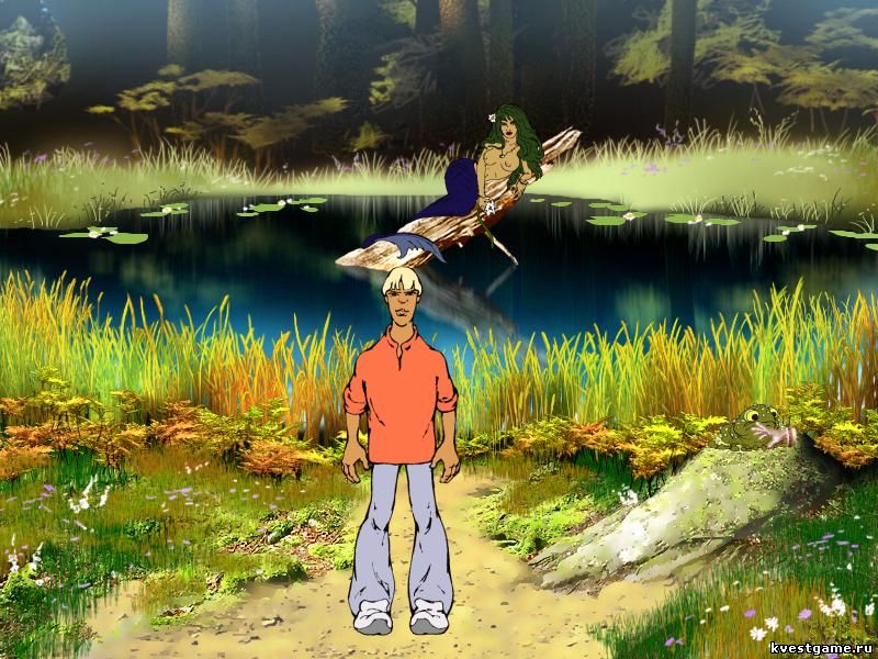 Локация с русалкой Screenshot игры Недетские сказки