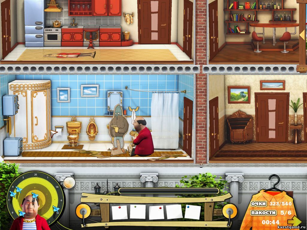 скриншоты игры Как достать соседа. Каникулы олигарха