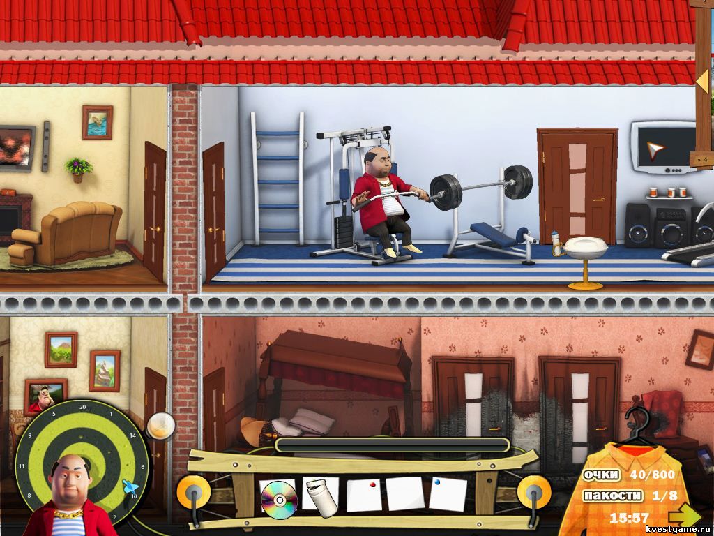 скриншоты игры Как достать соседа. Каникулы олигарха
