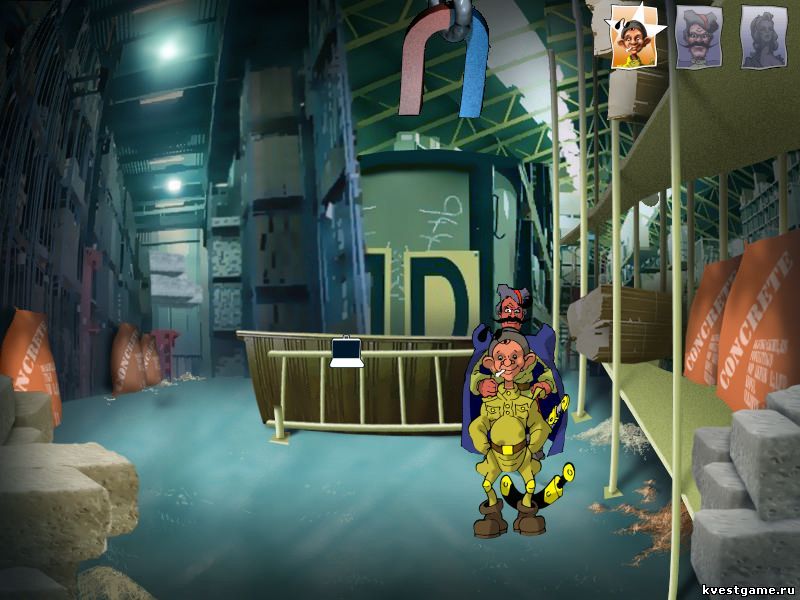 Screenshot из игры Петька 3: Возвращение Аляски