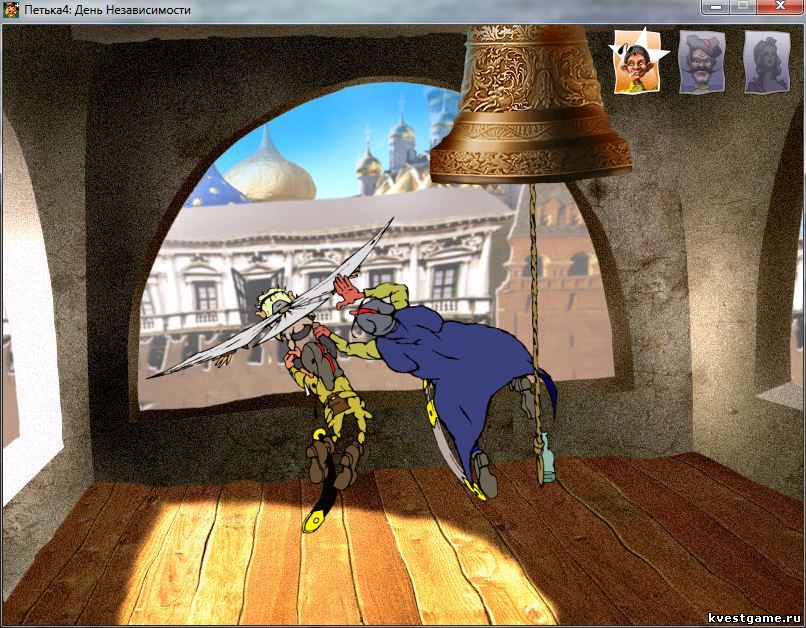 Screenshot из игры Петька 4: День независимости
